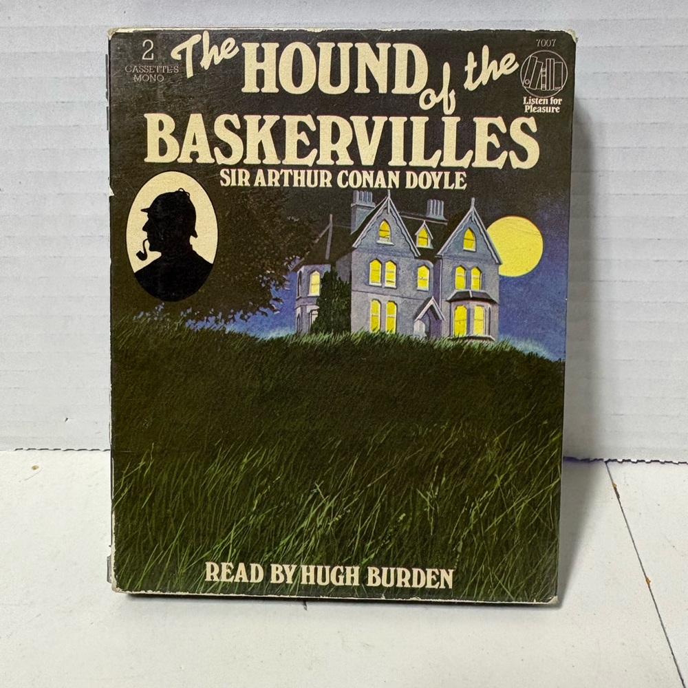 The Hound of the Baskervilles 2 Cassettes Read by Hugh  Burden